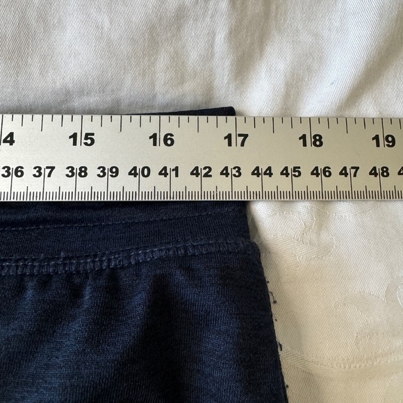 Russell Men's Blue/Black Elastic Waist Athletic Shorts Size Large Training Gym‎ - Picture 9 of 13